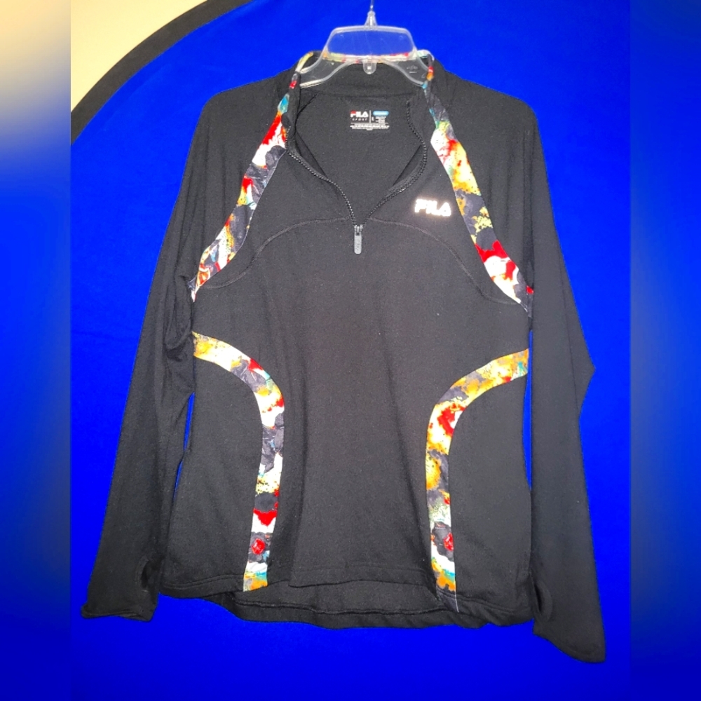 Fila L black pullover